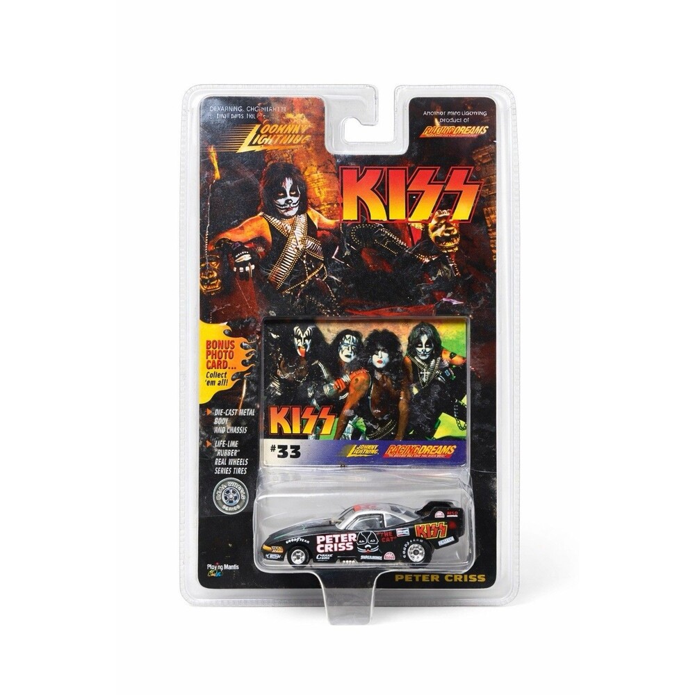 Johnny Lightning KISS Gene Simmons 1:64 Car - Black